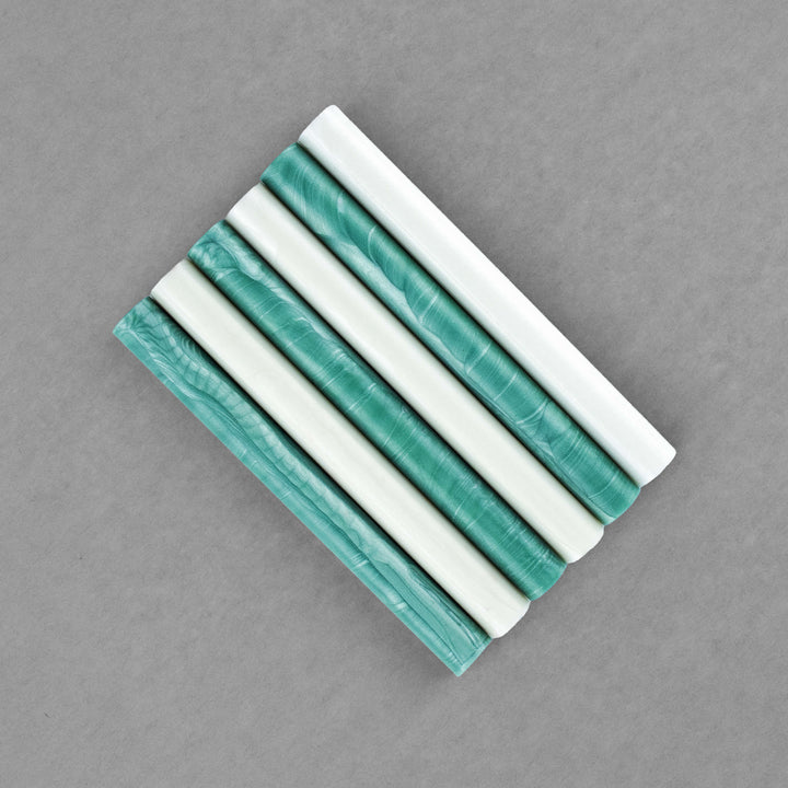 Kustom Haus - Flexible-Sealing -Christmas - Antique White  and Sag Green Pearl