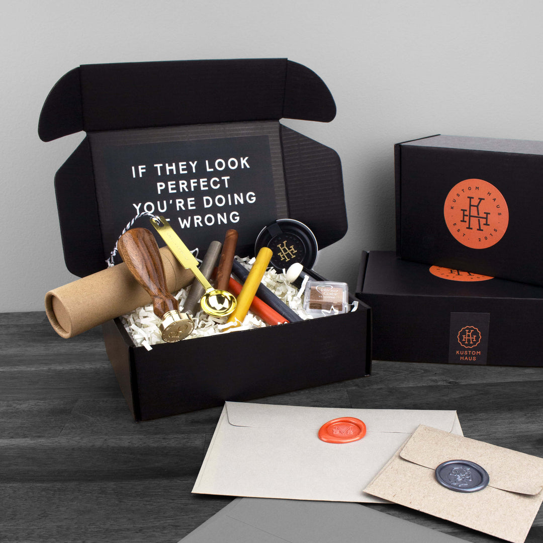 The Gift - Personalised Wax Seal Stamp Set