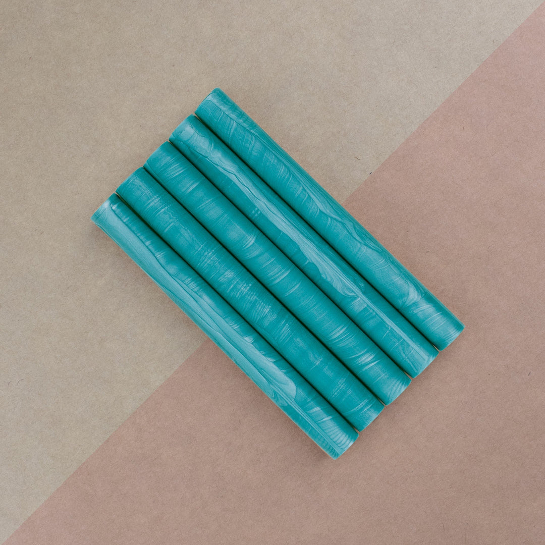 Flexible Sealing Wax - Aqua Pearl - Kustom Haus