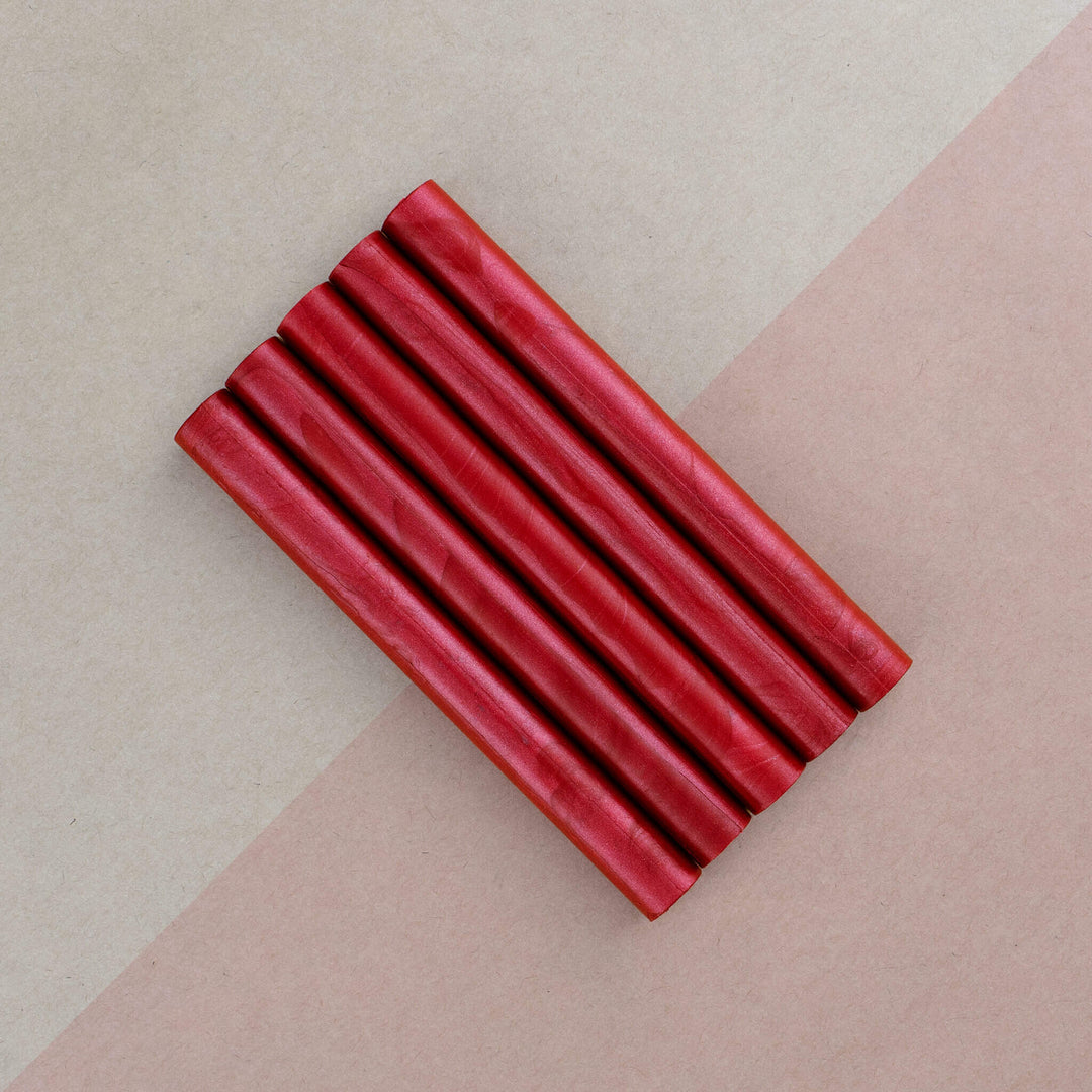 Flexible Sealing Wax - Red Pearl - Kustom Haus