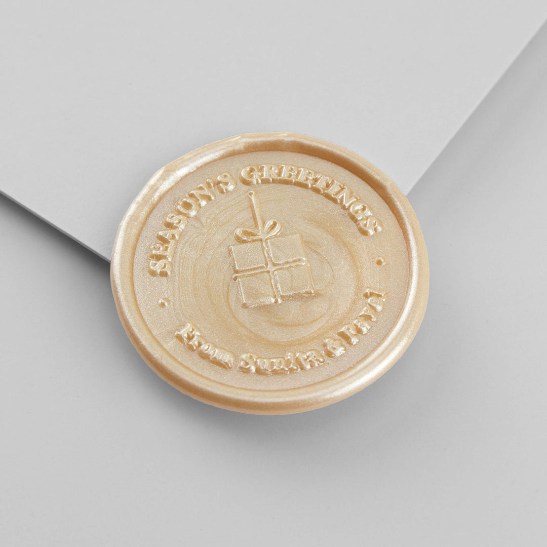 Wax Seal Stamp - Christmas Greetings