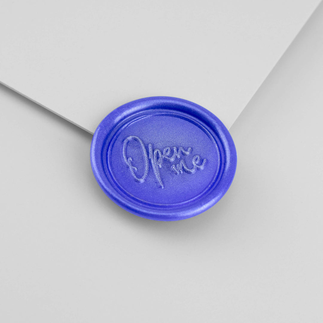 Kustom Haus - Wax Seal Stamp - Open Me