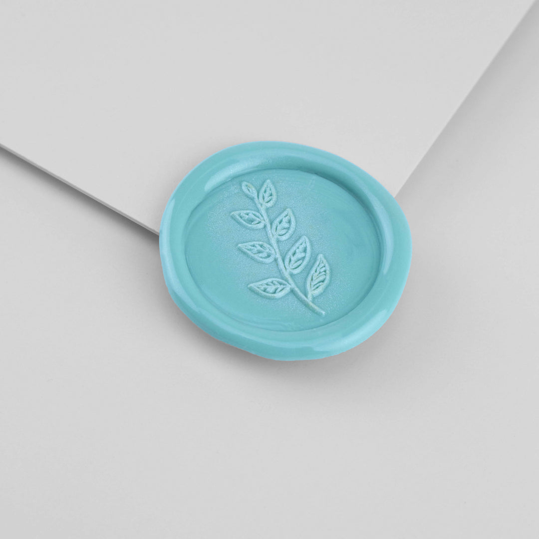 Wax Seal Stamp - Decorative Foliage - Poplar